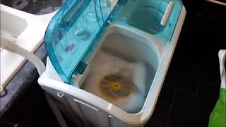 The Compact Portable Twin Tub Washing Machine! (Good Ideas Model XPB35918S)