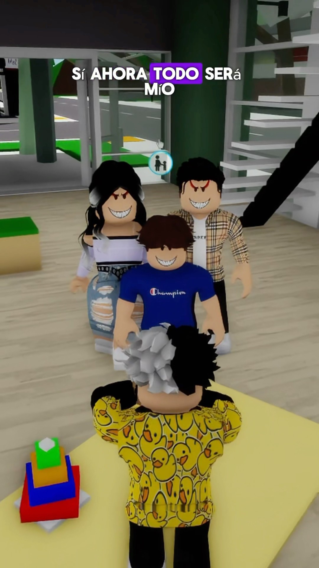 AHORA TODO SERÁ MÍO  #roblox #brookhaven #shorts #historiasderoblox #roleplay