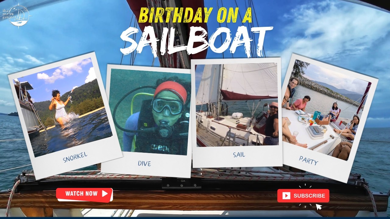 ⁣Sailing to Tioman Island | Birthday Dive with 4 Stingrays & Cave Adventure! | S04E07