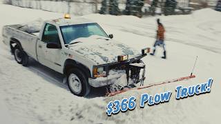 Can a $366 Truck Survive Snow Plowing in a Blizzard?