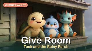 Tuck and the Tapping on the Rainy Porch 🌧️ Quiet Time Story for Toddlers (2-6) | Glimmer Valley screenshot 3