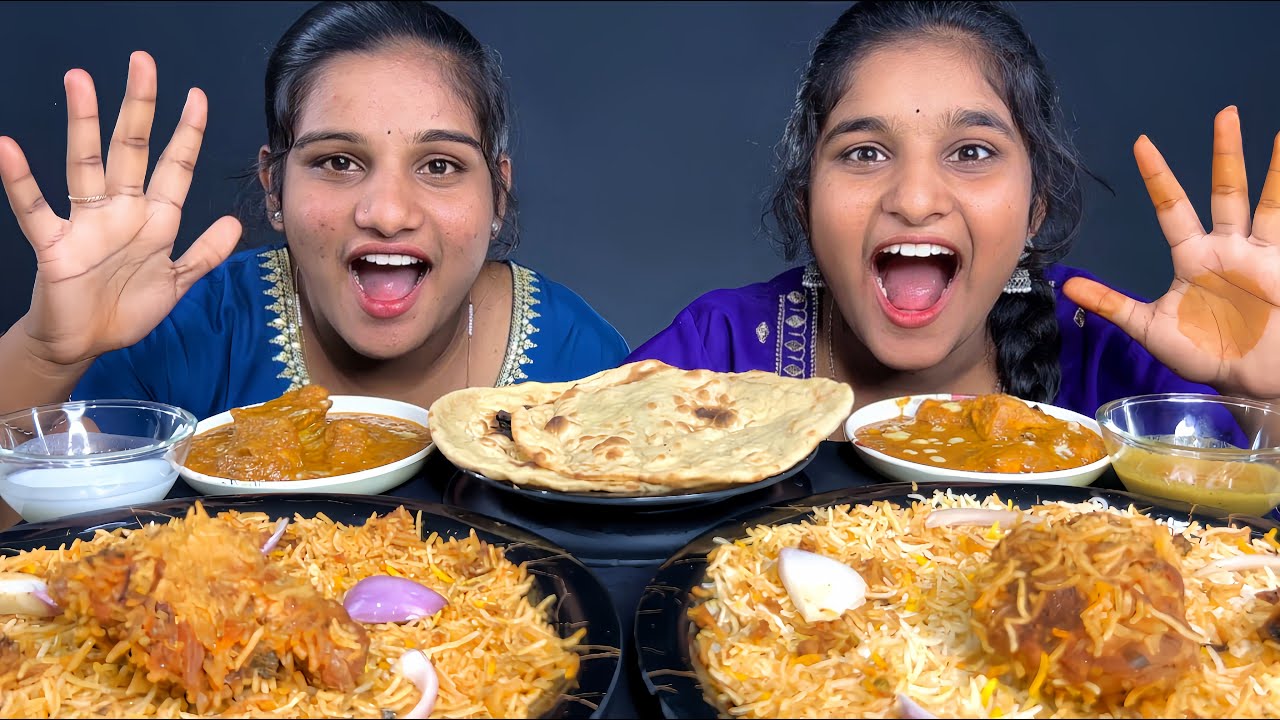 🍗🔥Epic Butter Chicken & Dum Biryani Eating Challenge! 🌶 Insane Punishments for the Loser!