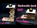 How to make hydraulic jack : diy