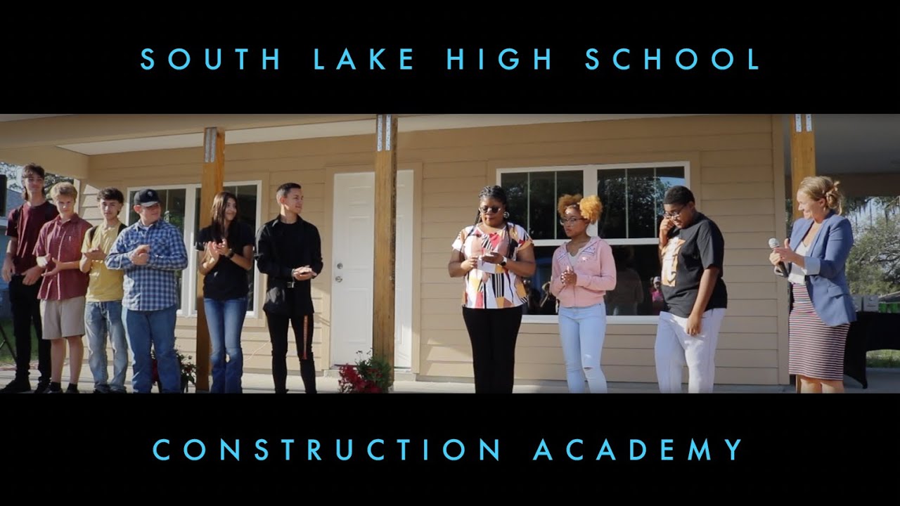 South Lake High School Construction Academy YouTube