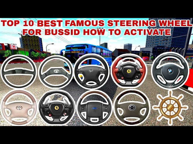 TOP 10 BEST FAMOUS STEERING WHEEL FOR BUS SIMULATOR INDONESIA HOW TO ACTIVATE class=