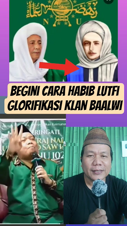 For the sake of the Baalwi ancestors, so that they are considered to have contributed, Habib Lutf...