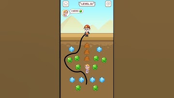 Pull the Gold Game Queen is safe for Me, Best Android iOS col game Ever player #shorts #funny #video