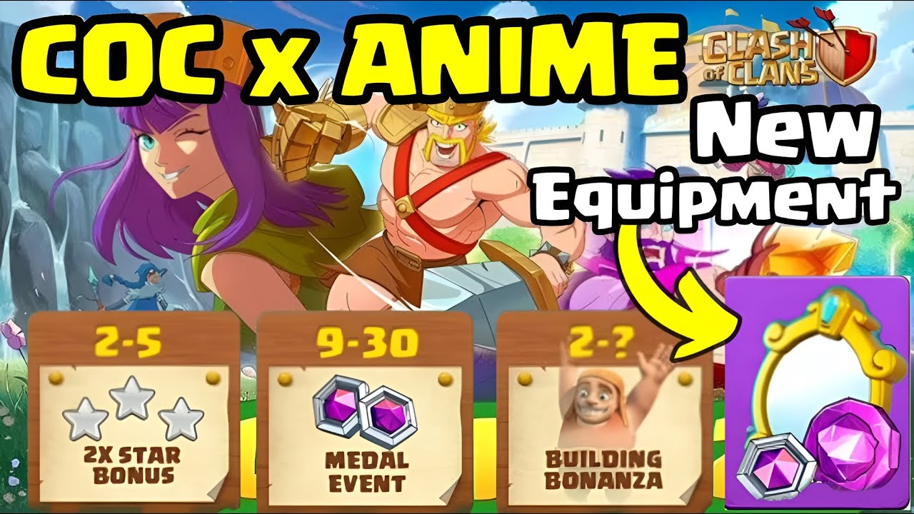 New August 2024 Anime Season & Upcoming Events Explained | Clash of Clans 12th Anniversary Update