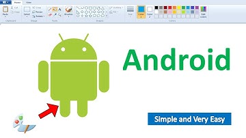How To draw Android  in MS Paint | Draw a Android    in ms paint | How to make Android, in MS paint