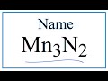 Manganese and Nitride Compounds