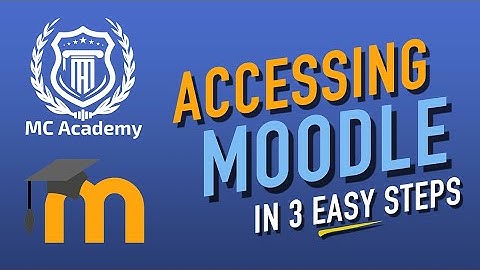 Accessing Moodle