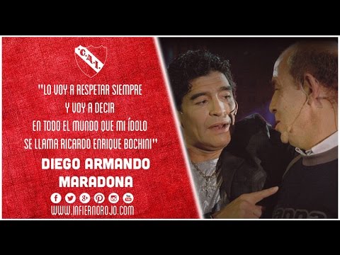 Del 10 a su Maestro -Audio de Maradona a Bochini- - YouTube