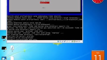 Tutorial FTP di Debian 6.0 via Virtual Box