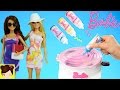 Diseñamos Vestidos de Barbie con Pinturas -  Juego de Moda Barbie Gira y Diseña