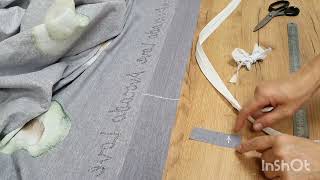 видео: Пошив пододеяльника с застёжкой на молнию, часть 1 картинка: Пошив пододеяльника с застёжкой на молнию, часть 1