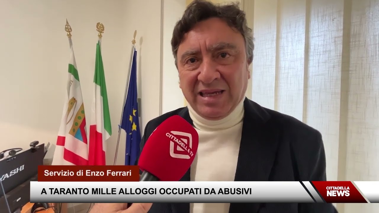 28/01/2026 - Servizi - Case popolari, il punto sulle occupazioni abusive a Taranto