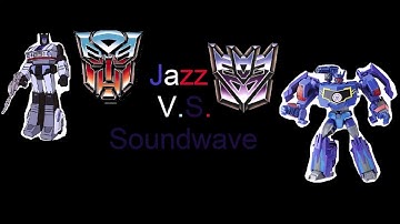 Jazz vs Soundwave Stop Motion