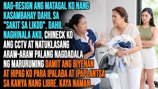 Umalis Ang Kasambahay Ko Dahil Sa Sakit. Nang Magduda, Tinignan Ko Ang CCTV: Pinapalaba Pala Siya…