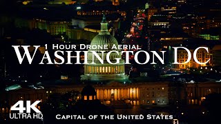 [4K] WASHINGTON D.C. 2024 🇺🇸 1 Hour Drone Aerial Film Capital of the United States of America USA by Polychronis Drone 4,632 views 3 months ago 1 hour