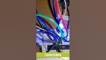 Simple Custom Arduino using Atmega328p #electronic #technology #techysamsmiles #arduino