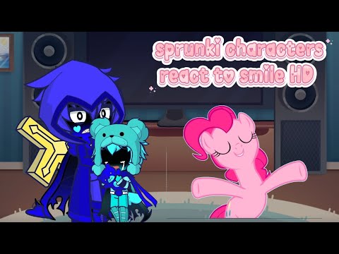 sprunki characters react smile HD 