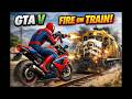 GOKU vs TRAIN BATTLE👿 #live #shorts #gta5