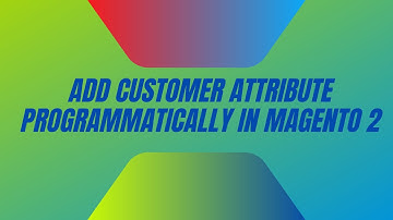Add Customer Attribute Programmatically in Magento 2