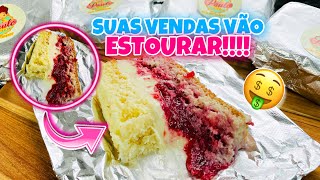 BOLO GELADO DE LEITE NINHO! MASSA, RECHEIO E EMBALAGEM! VEJA COMO O CUSTO É BAIXO !