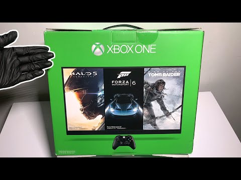 XBOX One 500GB Console Unboxing
