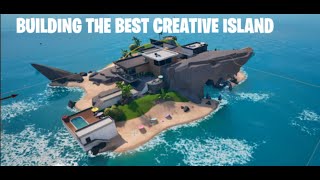 Building the Pyroblast Gaming Island in Fornite Creative Using UEFN