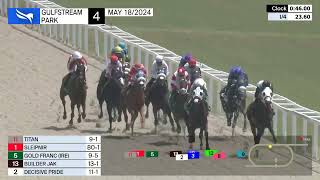 Gulfstream Park Carrera 4 - 18 de Mayo 2024