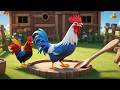 Rooster’s Morning Song 🐓 | Fun Farm Wake-Up Nursery Rhyme for Kids | Good Morning Song