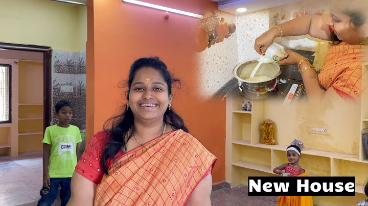 New House புது வீடு பால் காச்சியாச்சு எப்படி  இருக்குனு சொல்லுங்க #gayathrideva #newhouse #tamilvlog