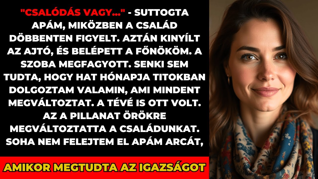 Apám „csalódásnak” nevezett a hálaadásnapi vacsora alatt – a terem elcsendesedett, amikor...