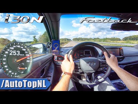 Hyundai i30N Fastback 275HP Performance TOP SPEED on AUTOBAHN by AutoTopNL