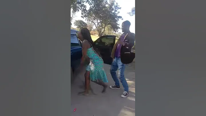 Dj RIXMAN and Allan mahoka dancing and his girlfri...