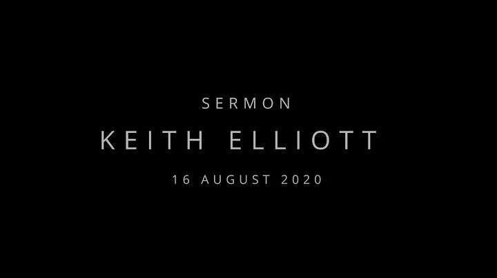 Keith Elliott - Ground work for meaningful change:...