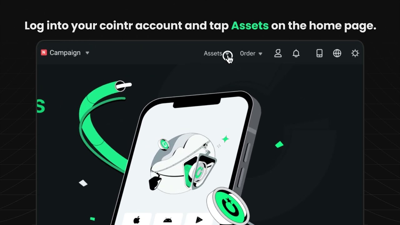How to Depoist on CoinTR web
