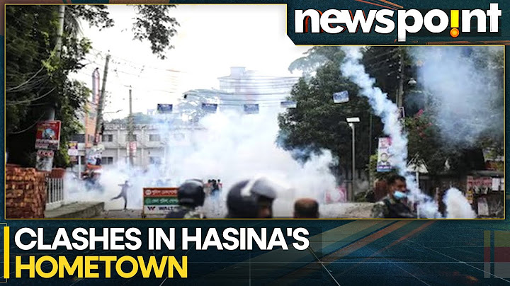 Bangladesh: Violence in Sheikh Hasina's Hometown | NCP Protest Turns Violent | WION Newspoint