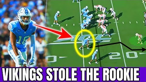 FIRST LOOK: BRYSON NESBIT NFL MADE A HUGE MISTAKE WITH THIS VIKINGS ROOKIE ( BREAKDOWN)