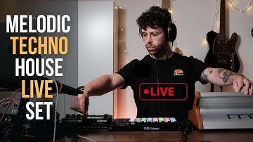 🔴 Melodic House/Techno Live | Full Set Rehearsal | Elektron Digitone, Moog Sub 25, Ableton Push 2