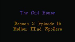 PANIC [] TOH Hollow Mind Edit [] s2 ep16 Spoilers