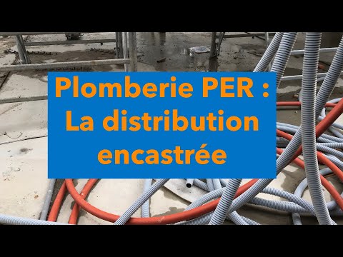 Plomberie PER : La distribution encastrée