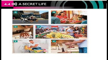 A SECRET LIFE |Unit 4 | 4.4 A SECRET LIFE | life| English | Speakout starter