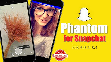 Phantom for Snapchat  tweak that allows you to do a whole bunch of cool stuff