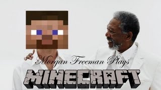 Morgan Freeman Plays | Minecraft | Alone in the Woods