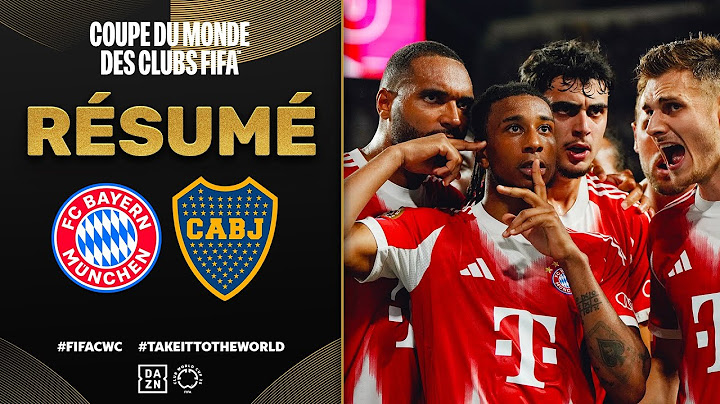 Résumé de Bayern Munich  vs. Boca Juniors | Coupe du Monde des Clubs | Groupe C