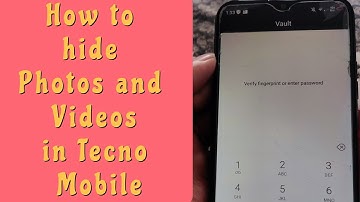 How to hide photos and videos on tecno mobile | Tecno spark go mobile me photos kaise hide kare