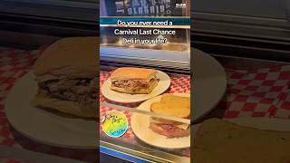 Need some Last Chance Deli in your belly? #cruise #travel #carnival #cruiseship #food