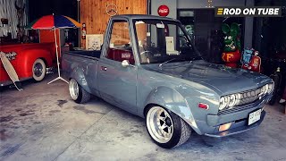 ใจอยากทำ ไม่ซ้ำใคร Datsun 620 Custom ยืดหลังคา หั่นท้าย สไตล์เบิ้ม อะเมริกัง - Rod On Tube